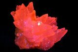 Glittering Calcite Cluster on Galena - Fluorescent! #261959-1